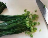 大量消費！ニラのおひたし作り方2写真