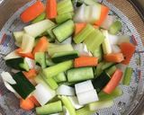彩り野菜のオイル漬け作り方2写真