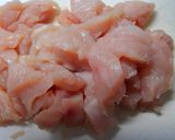 鶏むね肉とキノコの煮込み❁シチュー風❁作り方3写真