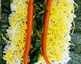 やみつきご飯巻き♥葉わさびと山ごぼう作り方12写真
