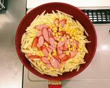 ジャガイモとウインナーのカレースティック作り方4写真