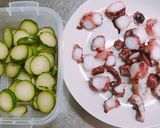 超簡単！タコときゅうりだけの酢の物作り方2写真