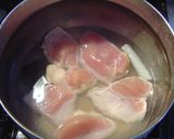 蒸し鶏+金のごまだれ作り方1写真