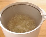 柚子蜜豆乳ところてん作り方1写真
