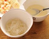 柚子蜜豆乳ところてん作り方3写真