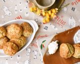 強力粉消費☆ノンバターdeバナナスコーン作り方7写真