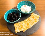 黒豆の煮物と水切りヨーグルトのカナッペ作り方1写真