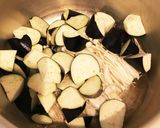 活躍常備菜☆ナスとキノコのトマト煮込み作り方5写真