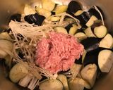 活躍常備菜☆ナスとキノコのトマト煮込み作り方6写真