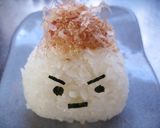 ◆金髪モヒカン＊おかか頭のおにぎり君◆作り方4写真