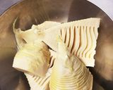 春たけのこと鶏肉の煮物作り方1写真
