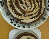 エスカルゴ風チョコレートケーキ作り方26写真