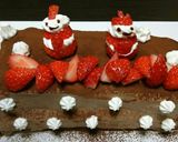 エスカルゴ風チョコレートケーキ作り方29写真