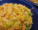 節約!もやしと豆苗の味噌バター和風炒飯作り方22写真