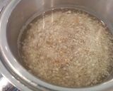 蕨の大葉とにんにく味噌出汁浸し作り方2写真