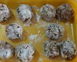 お弁当に☺️大葉と塩昆布の豚こまボール作り方3写真