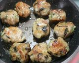 お弁当に☺️大葉と塩昆布の豚こまボール作り方7写真