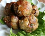 お弁当に☺️大葉と塩昆布の豚こまボール作り方8写真