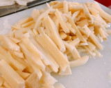 しっかり味付け☆唐揚げ風のタケノコ天ぷら作り方1写真
