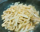 しっかり味付け☆唐揚げ風のタケノコ天ぷら作り方3写真