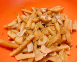 しっかり味付け☆唐揚げ風のタケノコ天ぷら作り方5写真
