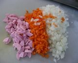 さっぱり☆酢☆炒飯作り方1写真