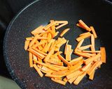 色とりどり♪レンコンとアスパラのきんぴら作り方2写真