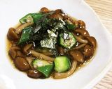 なめことおくらのあと一品!作り方4写真