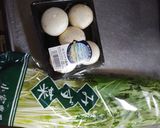 超簡単★水菜とマッシュルームのサラダ★作り方1写真
