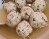 鶏胸ひき肉団子のあんかけ作り方4写真
