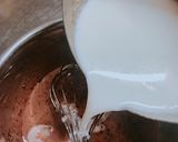 混ぜて焼くだけ☆簡単！チョコレートプリン作り方3写真