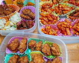 簡単弁当冷凍保存作り置きナゲット風唐揚げ作り方8写真