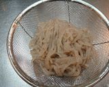 ごぼうと糸こんのきんぴら作り方2写真