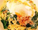セルバチコ(ルッコラ)の納豆パスタ作り方6写真