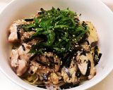 梅と大葉のさっぱり鶏丼作り方7写真