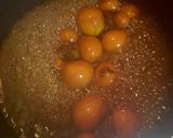 鶏キンカンの甘辛煮作り方1写真