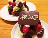 超簡単時短★チョコゴールドでタワーケーキ作り方7写真
