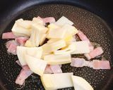 筍とベーコンのバター炒め作り方3写真
