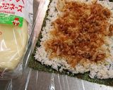 ぶしマヨおにぎらず♪作り方2写真