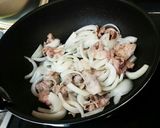 行者にんにく(アイヌネギ)と豚肉の炒め物作り方4写真