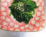 ほうれん草のごま和え★作り方9写真