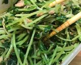 簡単！レンジで豆苗のツナ梅しそ和え作り方5写真
