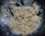 鶏肉ときのこのクリーム煮作り方8写真