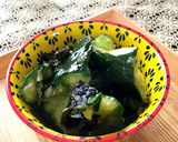 簡単うまつまみ「梅Q塩昆布漬け♪」作り方4写真
