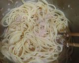 ツナとアボカドのカルボナーラ作り方4写真