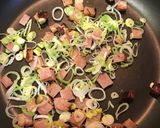 簡単！焼豚しらすチャーハン作り方2写真