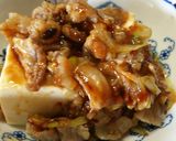 即席肉味噌豆腐作り方5写真