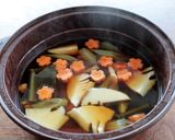 レンジで簡単！たけのこと高野豆腐の煮物作り方3写真