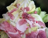 春キャベツと豚肉の中華蒸し作り方1写真