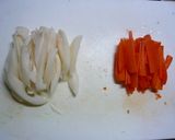 おいしい♪しゃきしゃききんぴらレンコン作り方1写真